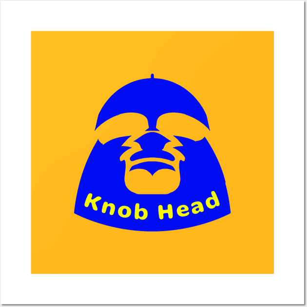 Knob Head Wall Art by JacJaq